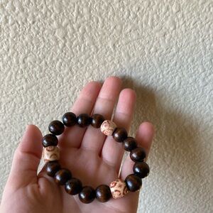 Chunky Boho Beaded Bracelet